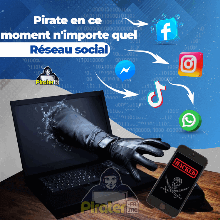 Piratage d'un réseau social